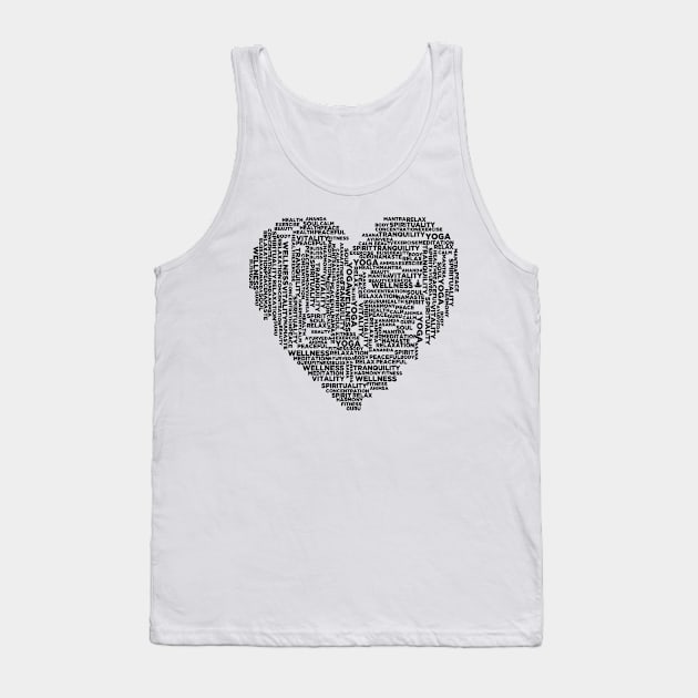 Heart Yoga Meditation Tank Top by ZenNature